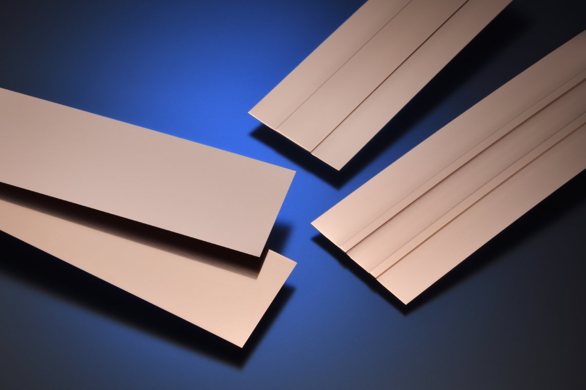 Copper Alloy Strips, Dual Gauge Copper Strips